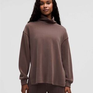 lululemon athletica Chocolate Brown Turtleneck Sweater